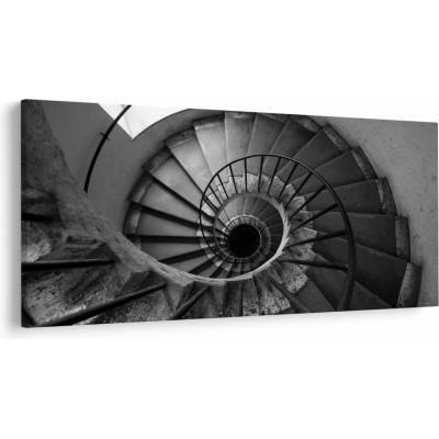Obraz - Schodisko, jednodielne 250x125 cm