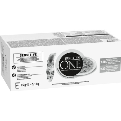 PURINA ONE Sensitive Mix Adult 60 x 60 x 85 g 85 g