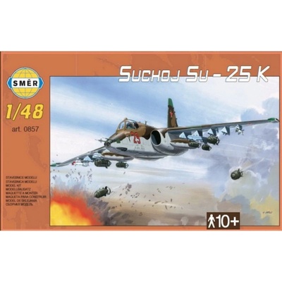 Směr Model Suchoj SU 25 K v krabici 35x22x5cm 1:48