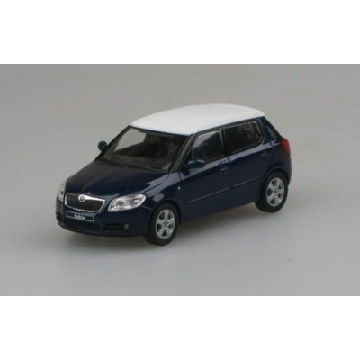 Abrex Škoda Fabia II HB 2006modrá 143AB 008KCW 1:43