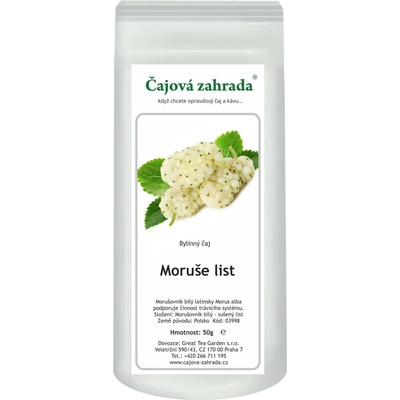 Čajová zahrada Moruše list bylinný čaj 50 g