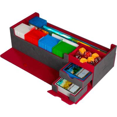 Gamegenic Cards Lair Premium Grey / Red krabička – Hledejceny.cz