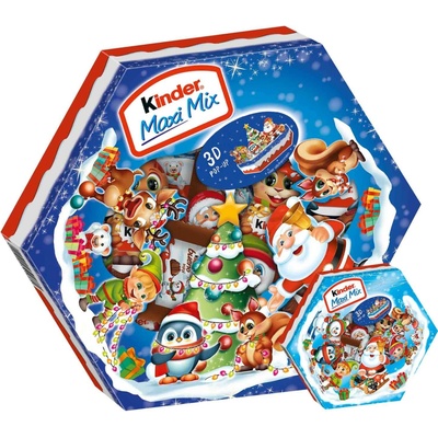 Kinder Maxi Mix Vianočný tanier 143 g