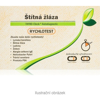 Vitamin Station Štítná žláza rychlotest samodiagnostický test z krve 1 set