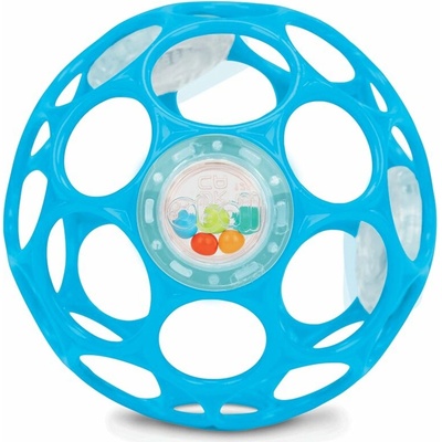 OBALL Hračka Rattle 10 cm svetlo ružová