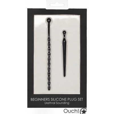 Ouch! Beginners Silicone Plug Set Urethral Sounding