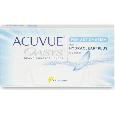 Johnson & Johnson Acuvue Oasys for Astigmatism dvoutýdenní čočky dioptrické 6 čoček – Hledejceny.cz