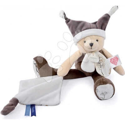 Doudou et Compagnie medvedík s handričkou Plush Bear Taupe s QR kódom na rozprávky hnedý DC4061 35 cm – Hledejceny.cz