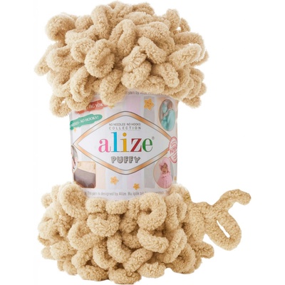 Alize příze Puffy 95 písková