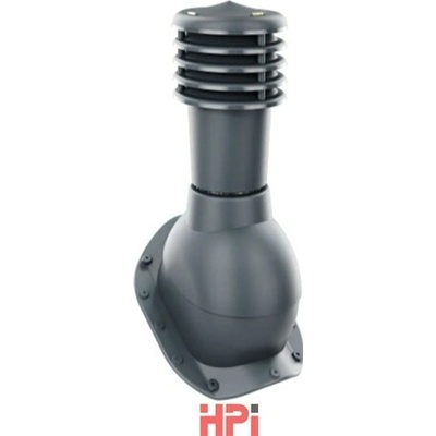 HPI Odvětrávací set 125/110 mm nejvyšší profil pro plechové tvarované krytiny antracit