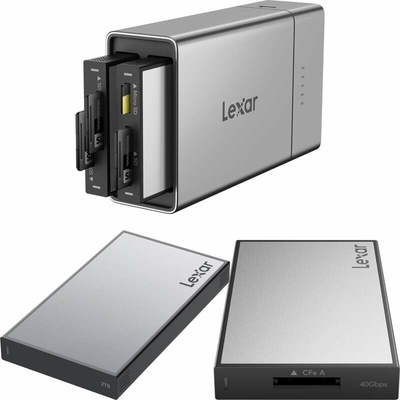 Lexar Professional Workflow Go I with CFexpress 4.0 Type A reader and 2TB, LPWF600/730/502T-2TB