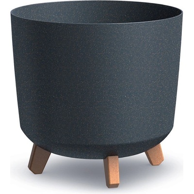 Prosperplast Květináč GRACIA TUBUS ECO WOOD antracit 29,8cm – Hledejceny.cz