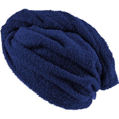 Xpose froté turban na vlasy Verona 30 x 75 cm tmavě modrá