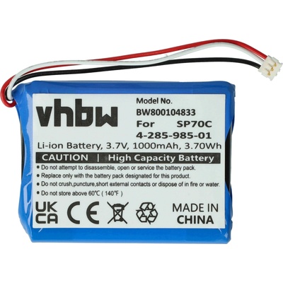 VHBW Baterie pro Sony PlayStation Portable PSP E1000 / E1004, 1000 mAh - neoriginální – Hledejceny.cz
