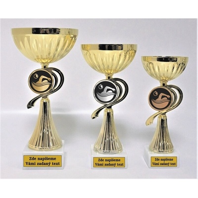 VIZINGR Plavecké poháry 333-LAC016 333-LAC016/26 cm