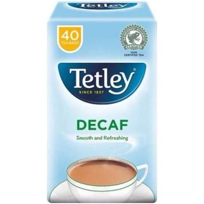 Tetley černý čaj bez kofeinu 40 ks 125 g
