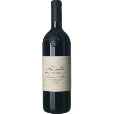 Prunotto Barbera d´Alba suché červené 1987 0,75 l (holá láhev)