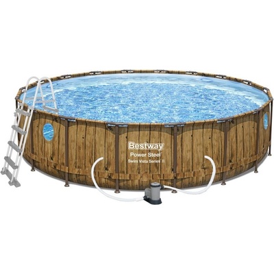 Bestway Power Steel Wood Swim Vista 5,49 x 1,22 m 56977