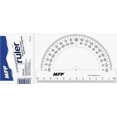 MFP 5310120 úhloměr transparentní 180°C