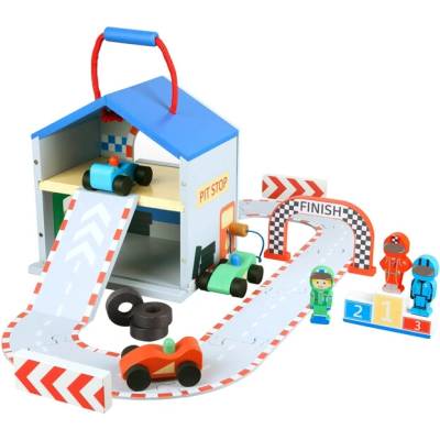 Orange Tree Toys Herní set závodní dráha