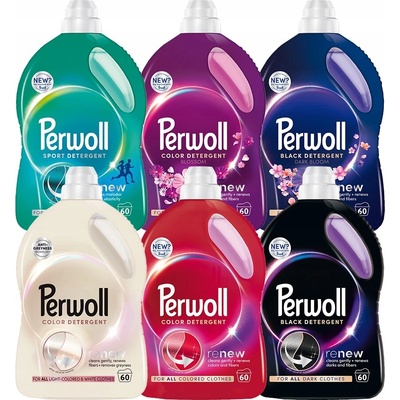 Perwoll Renew univerzální prací gel 6 x 3 l 60 PD