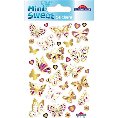 Global Gift samolepky GG MS 114152 butterfly 526649