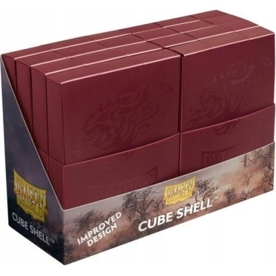 Dragon Shield Cube Shell Blood Red Krabička – Hledejceny.cz