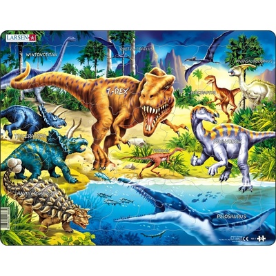 Larsen Dinosauři z období Křídy 57 dílků