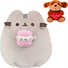 Pusheen šedá kočka látková 23 cm