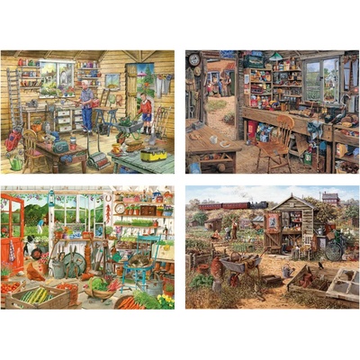 The House of Puzzles 4×500 Čas na Potter 500 dílků
