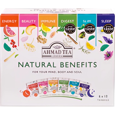 Ahmad Tea Natural Benefits 60 ks