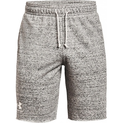 Under Armour RIVAL TERRY short 1361631-112 bílé
