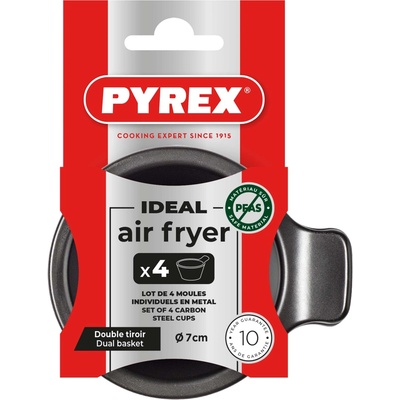 Pyrex Forma na muffiny do horkovzdušné fritézy 4ks