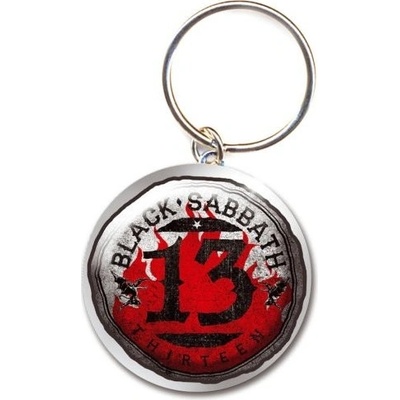 Prívesok na kľúče Black Sabbath 13 Flame Circle