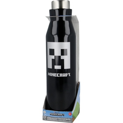 Epee Merch Minecraft nerezová termo láhev černá 580 ml