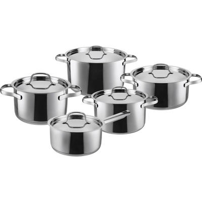 Silvercrest Súprava hrncov Premium, 5-dielna (pokrievky z nehrdzavejúcej ocele) (100409978)