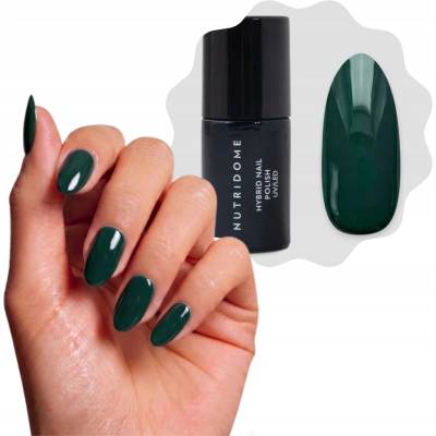 Nutridome Hybridní lak na nehty UV/LED Viridian Green 019 5 g