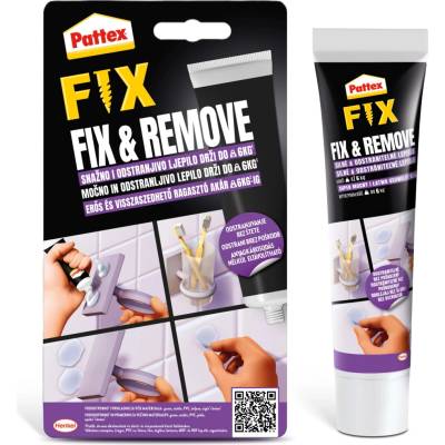 Pattex Lepidlo " Fix & Remove", montážne, 44 g