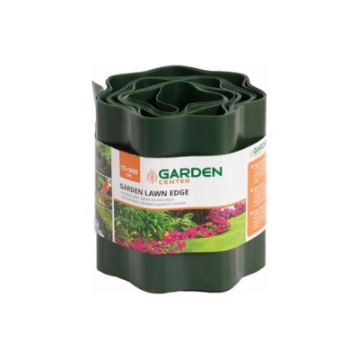 Okrajová lišta trávníku GARDEN CENTER, 15×900 cm, zelená