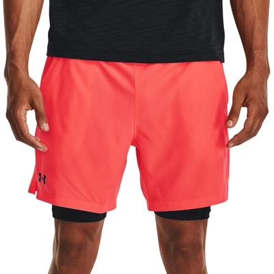 Under Armour UA Vanish Woven 2in1 Sts-RED oranžová