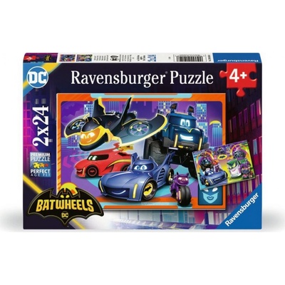 RAVENSBURGER Batwheels 2x24 dílků