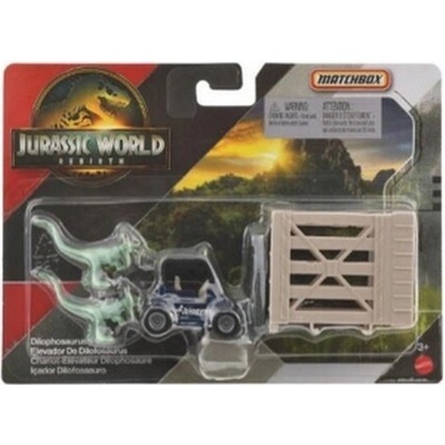 Matchbox Jurassic World Dilophosaurus Lifter