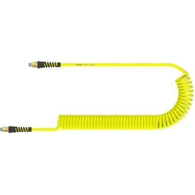 PU KROUCENÁ HADICE PUG ŽLUTÁ - 11/16mm, délka 8 m- Otočné AR1/2", 10 bar – Hledejceny.cz