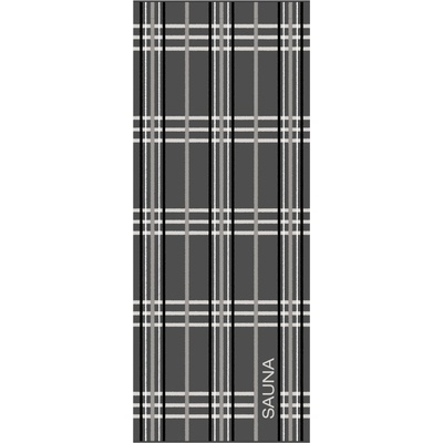 Cawö Sauna Karo Sauna osuška 80 x 200 cm antracit
