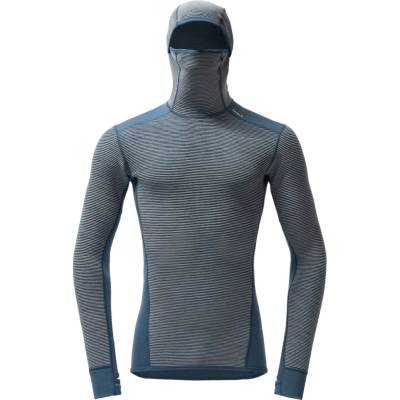 Devold Reverso Merino Hoodie Man modrá