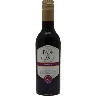 Brise de France Merlot suché francouzské červené 13,5% 0,25 l (holá láhev)