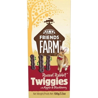 Supreme Tiny FARM Snack Rabbit Twiggies králík 100 g