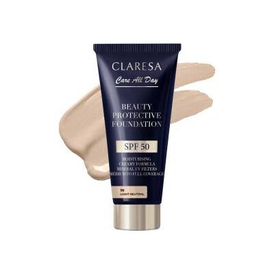 Claresa Care All Day hydratačný make-up s filtrom SPF50 1N Light Neutral 30 ml