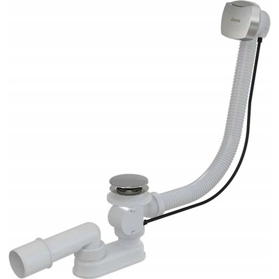 Ravak Odtokové systémy - Vanová odtoková a přepadová souprava, délka 570 mm, bowden, chrom, X01507 – Hledejceny.cz