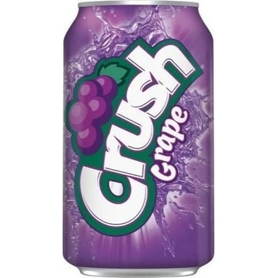Crush sycená limonáda s příchutí hroznu 355 ml